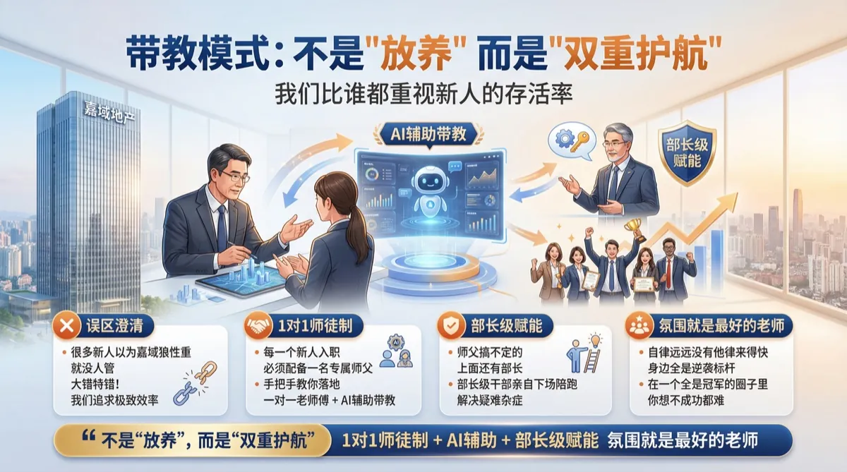 嘉域双重护航 师徒制